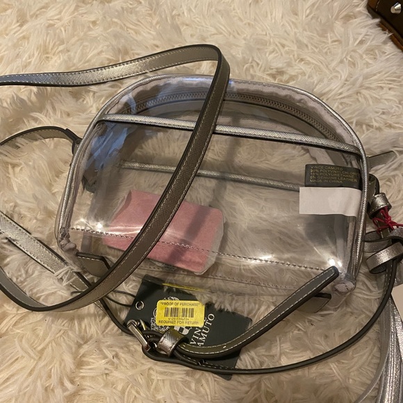 Vince Canute Aryna Clear Mini Tassel Crossbody Bag - Picture 3 of 4